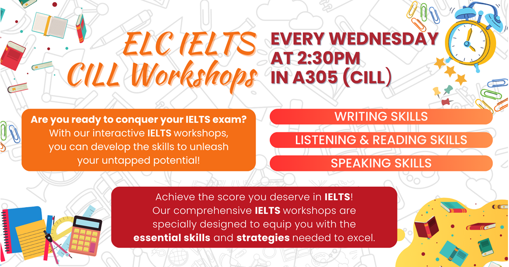 CILL - IELTS Workshops 2023-2024 Sem 2