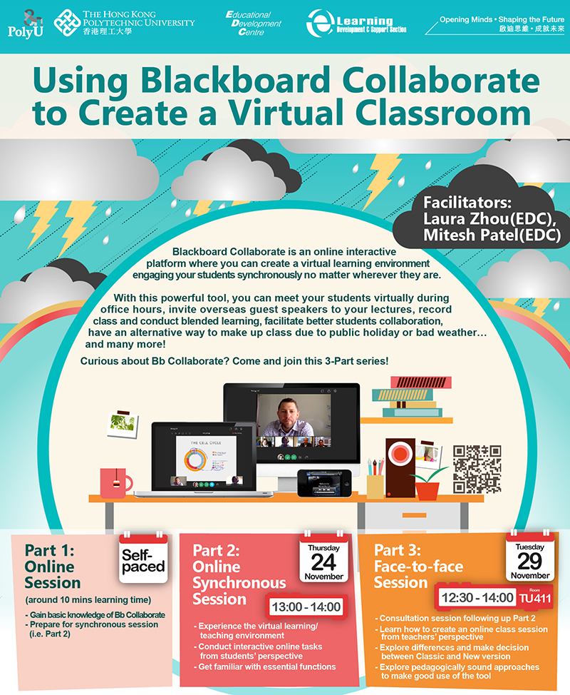  Using Blackboard Collaborate to Create a Virtual Classroom workshop