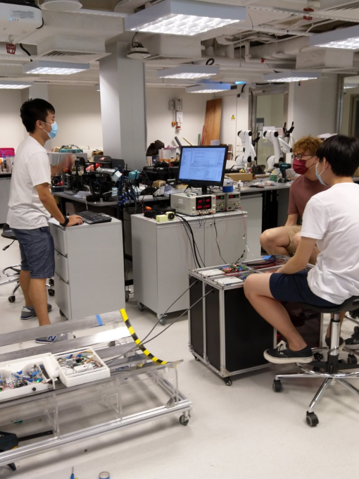 Industrial Projects CLP generator inspection robot students working 510x680