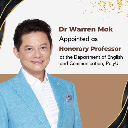 Honorary Professorship  Dr Warren MokHomeoage Highlight 1016 x 1016 px