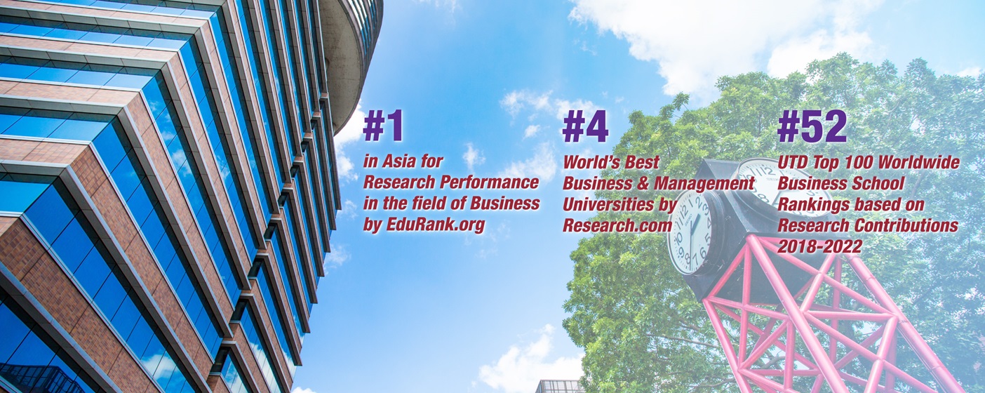 PolyU Business School records new heights in research performance in different rankings
