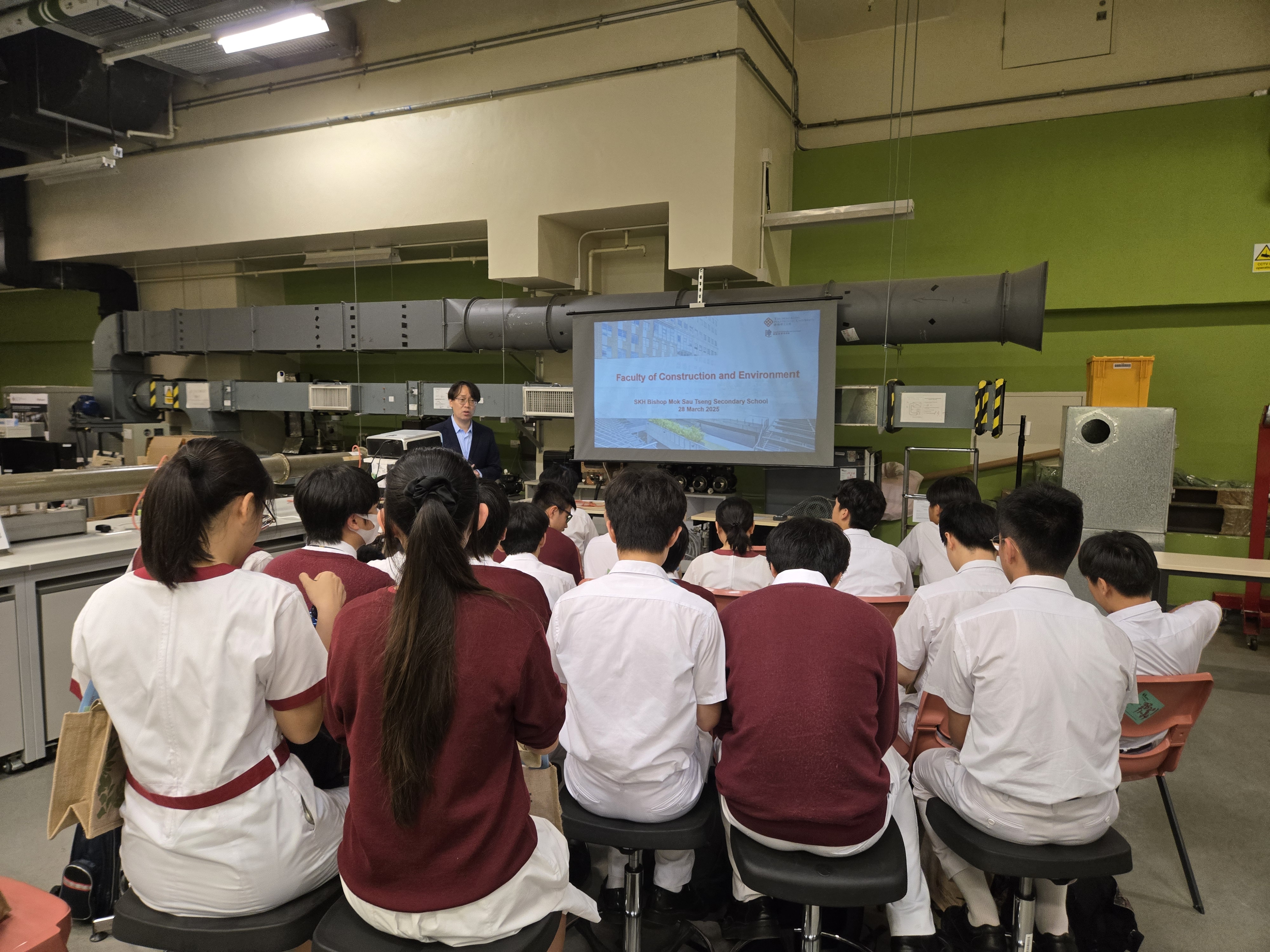 Campus visit SKH Bishop Mok Sau Tseng Secondary School | Faculty of ...