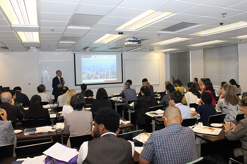 Prof Ding introducing FCE