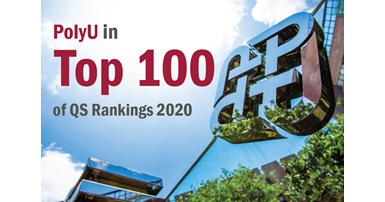 PolyU in Top 100 of QS Rankings