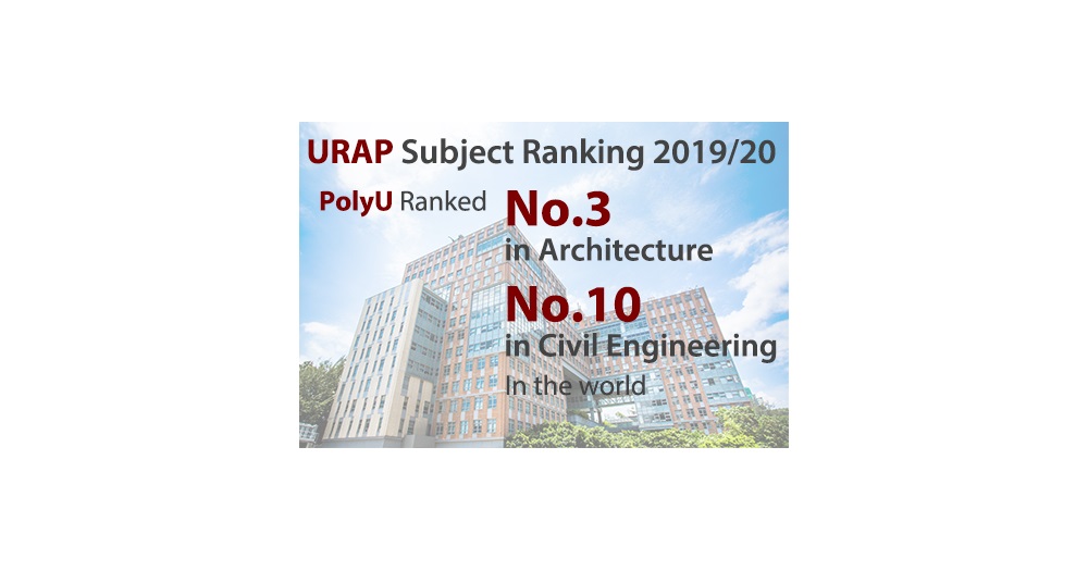 PolyU URAP Subject Ranking 201920
