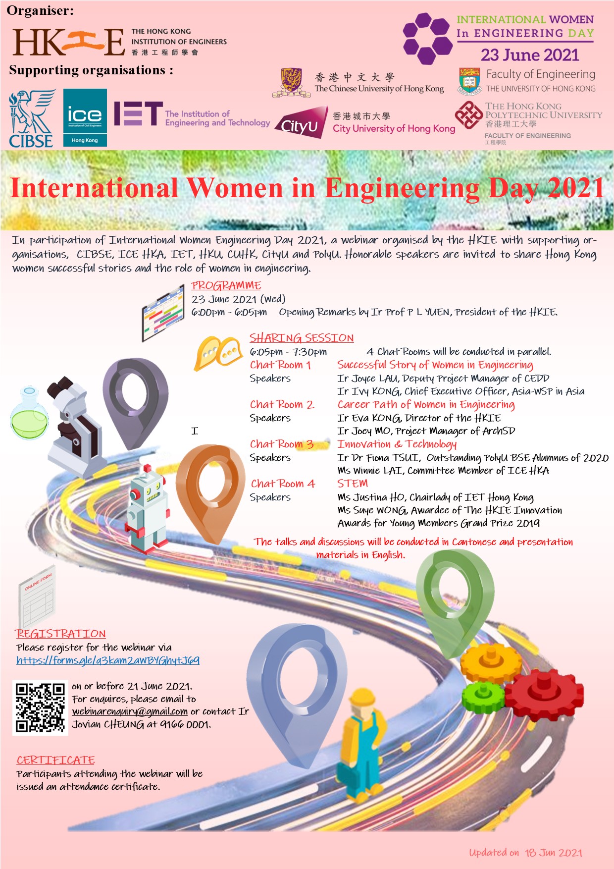 Flyer for International Women in Engineering Day 2021_R2