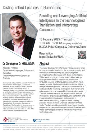 POSTERDr Christopher D MELLINGERfont 1001560x860