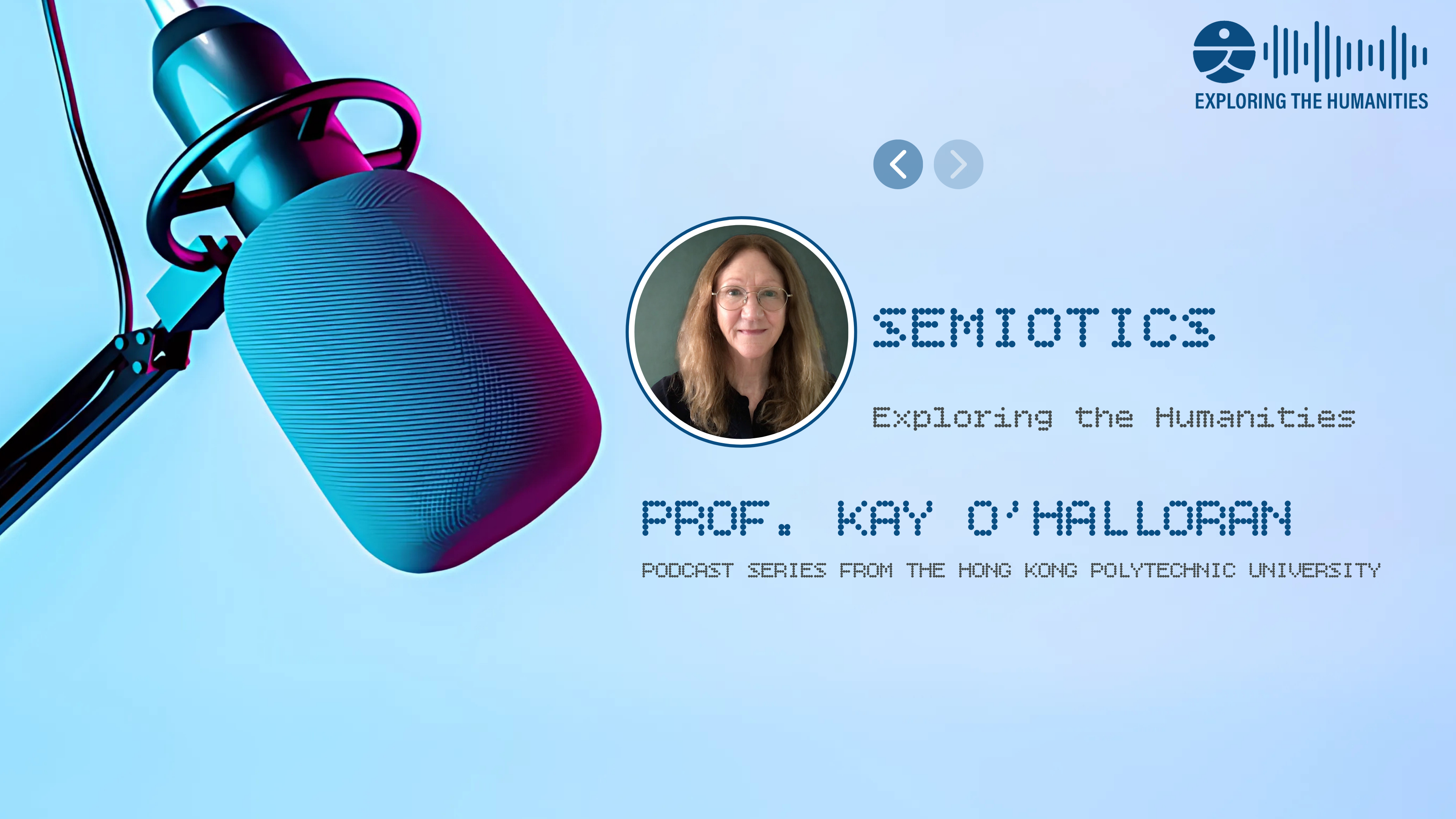 Semiotics  Prof Kay OHalloran