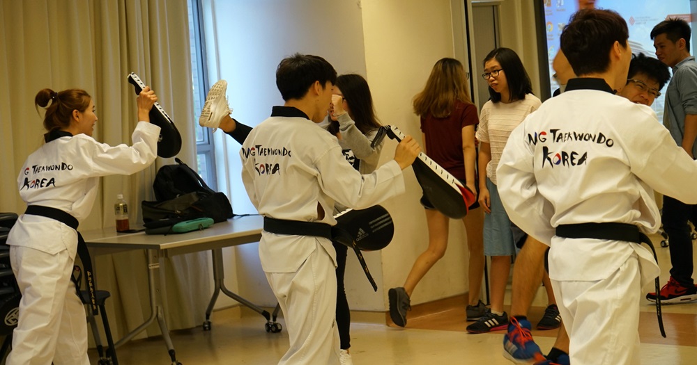 Experiencing Korean Taekwondo