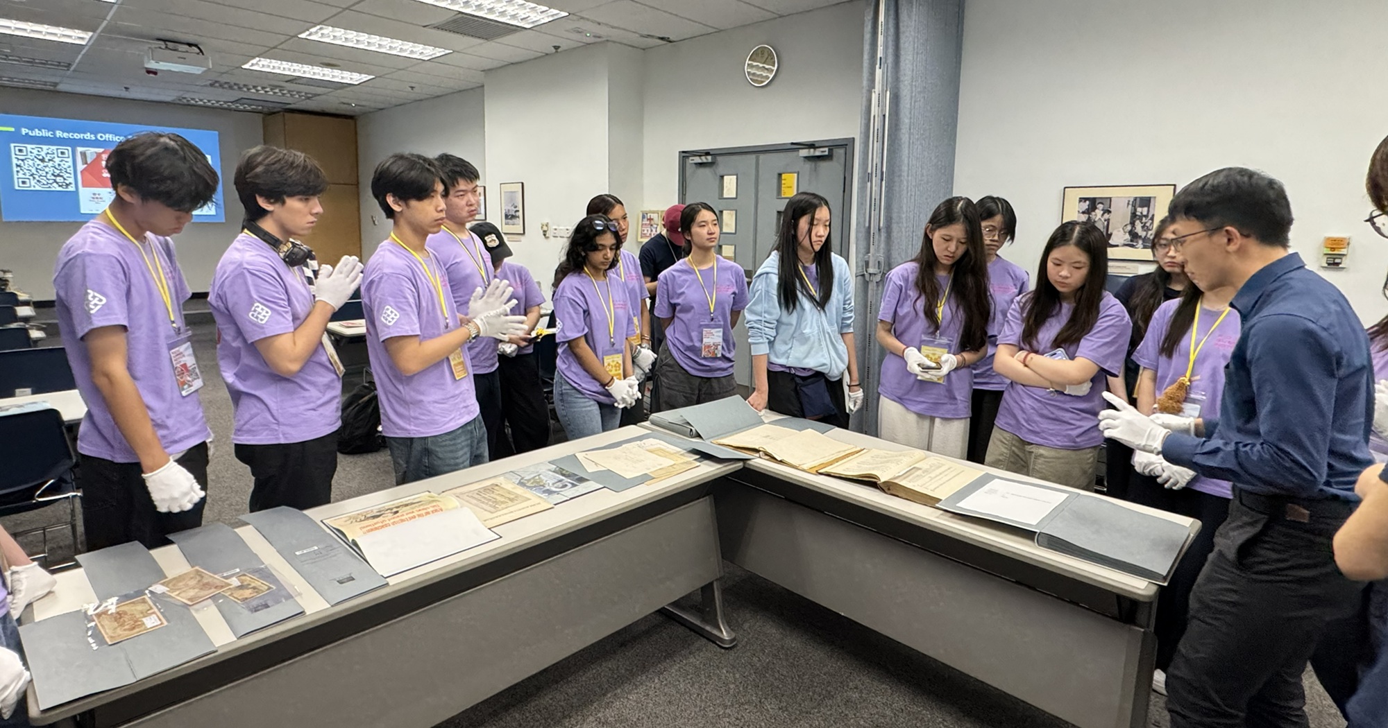 A visit to the Public Records Office.