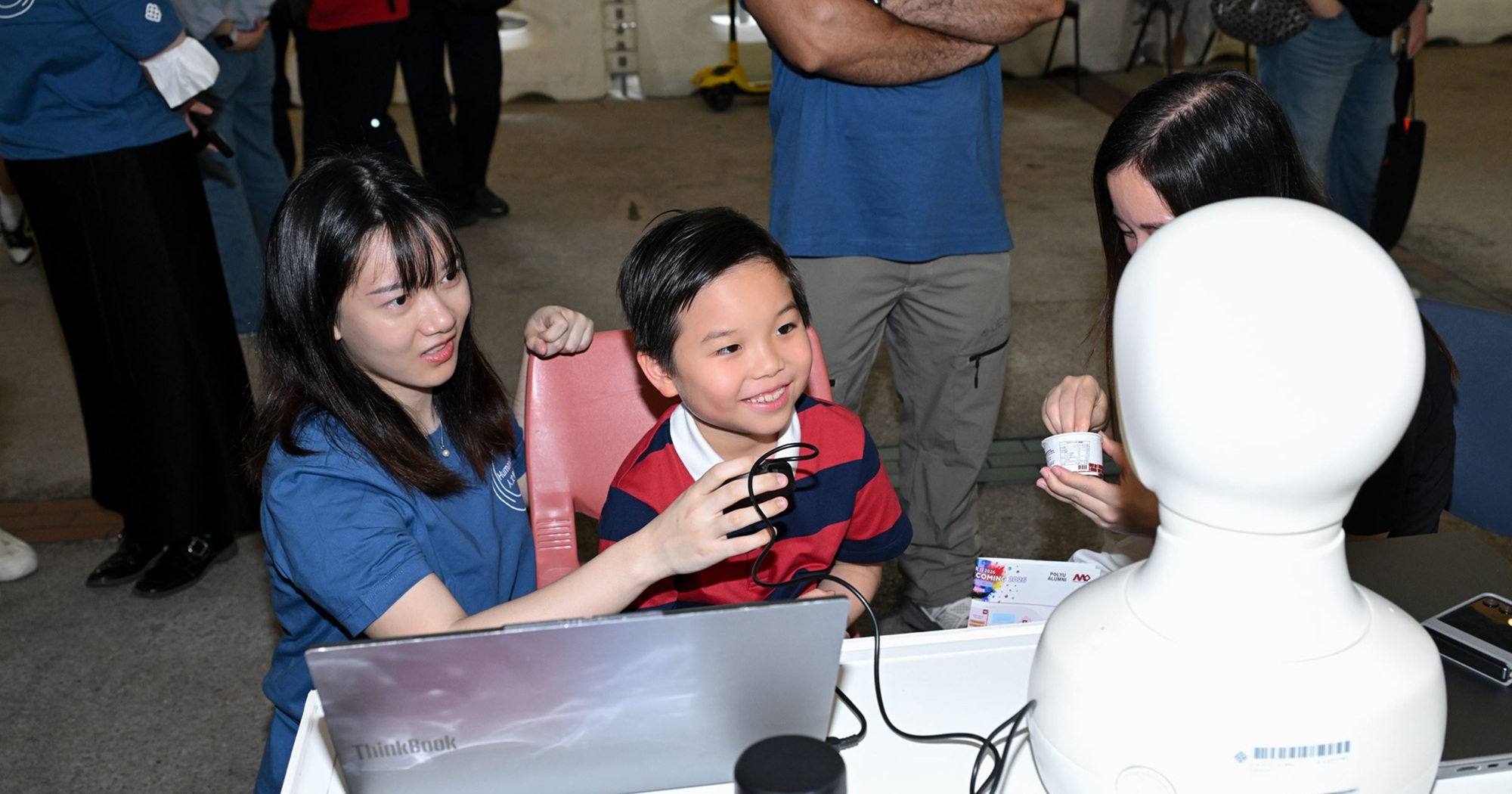Interaction with the robot