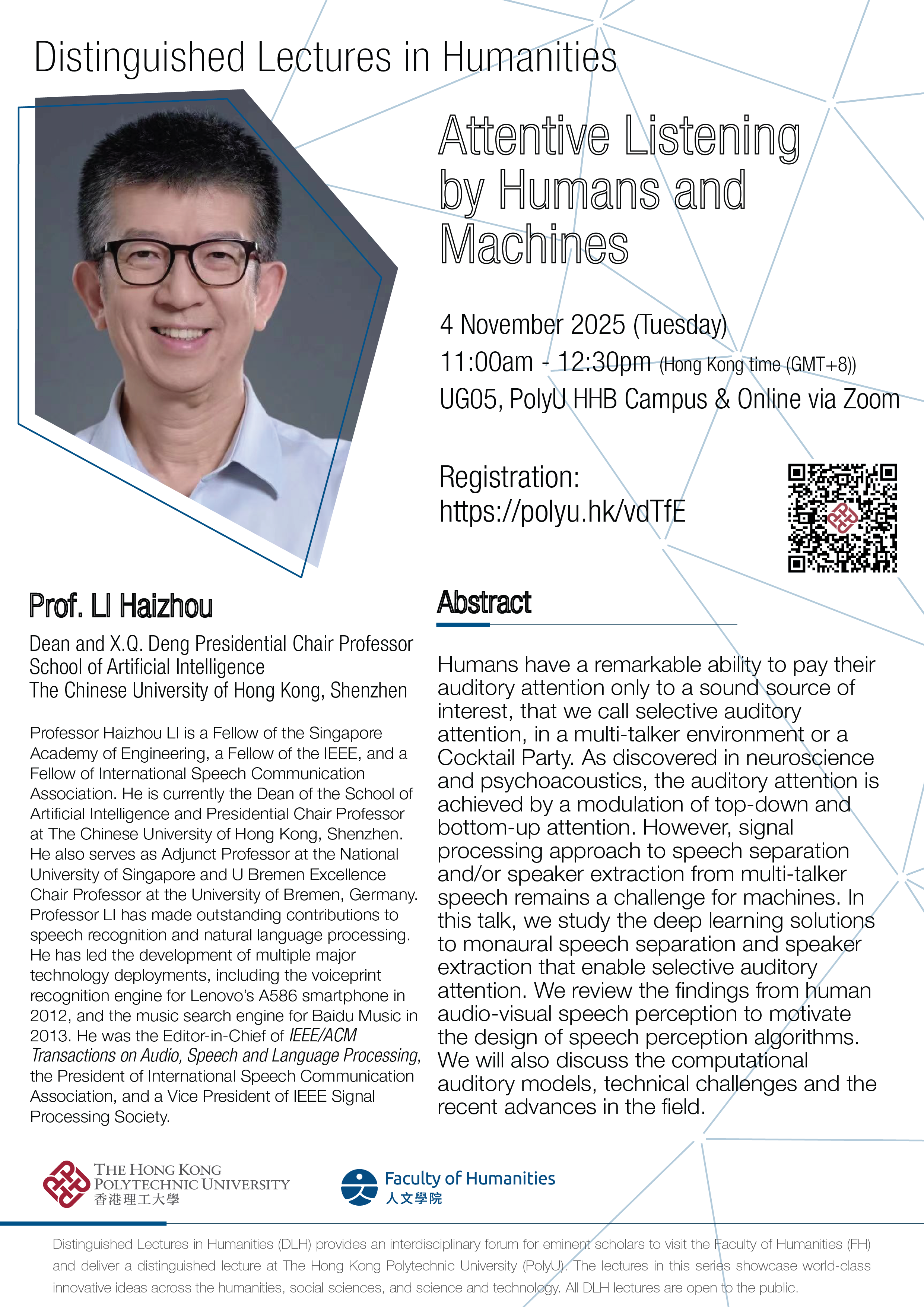 POSTER_Prof LI Haizhou