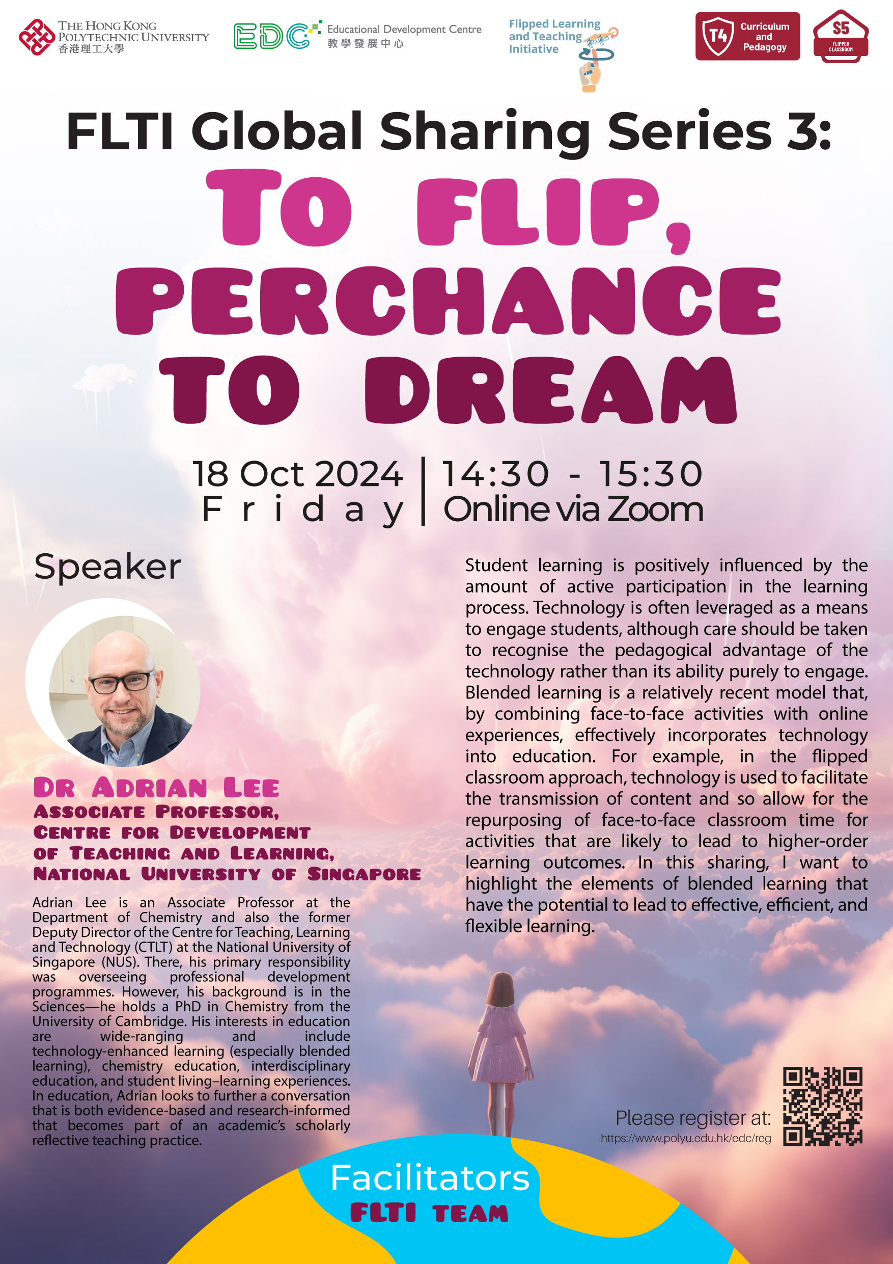 FLTI Global Sharing Series 3 To flip perchance to dream