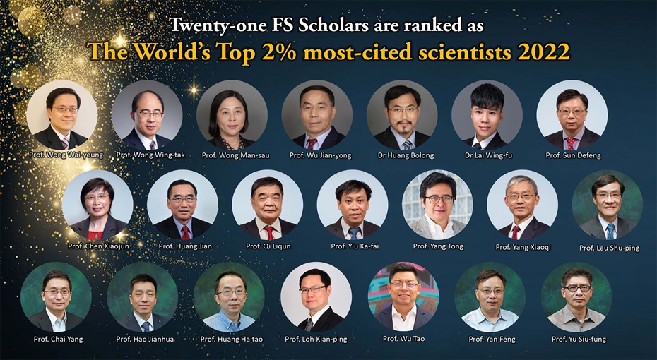 Eighteen FS researchers are ranked as the World’s Top 2% most-cited scientists