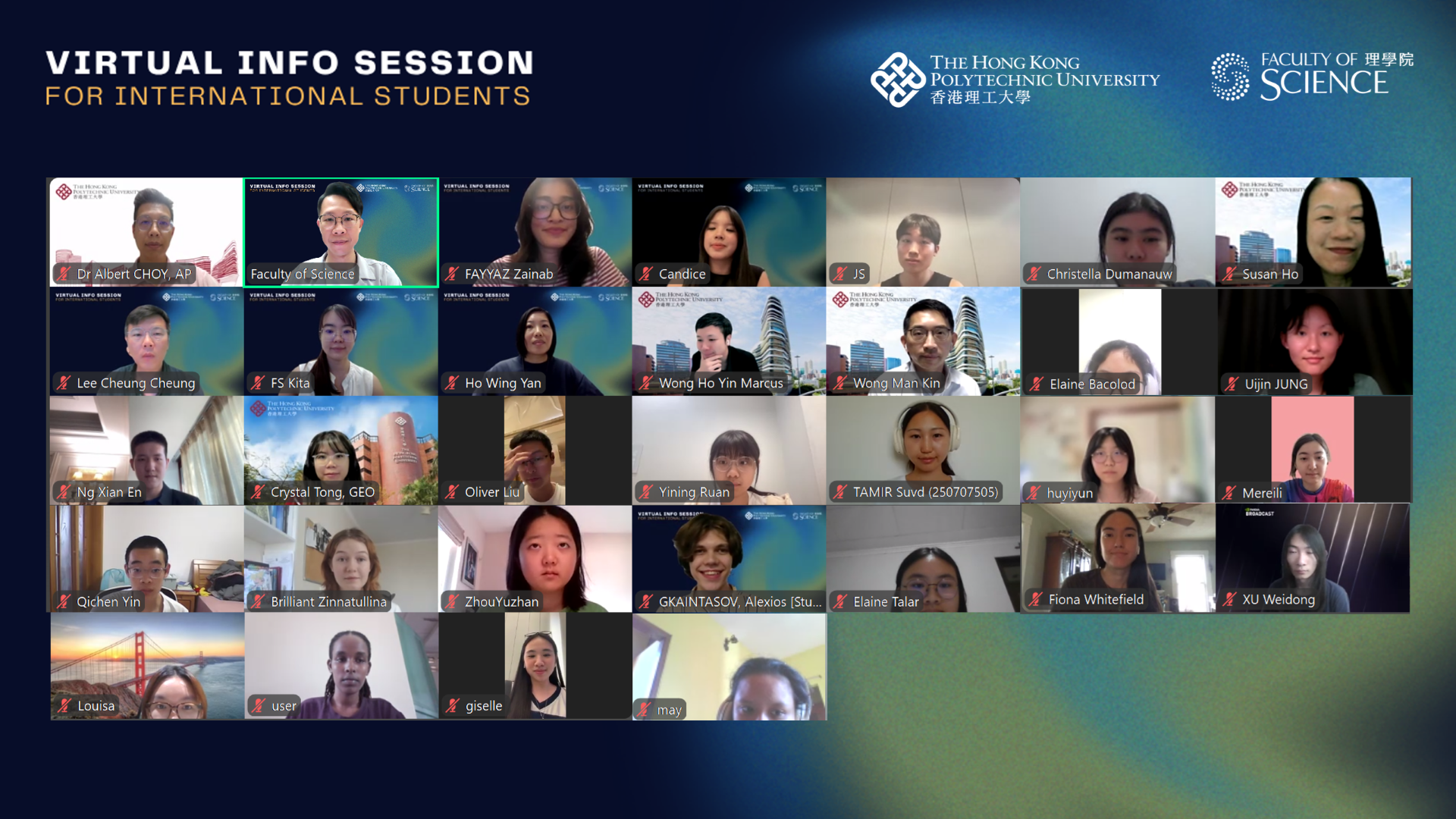 Virtual Info Session_Group photo