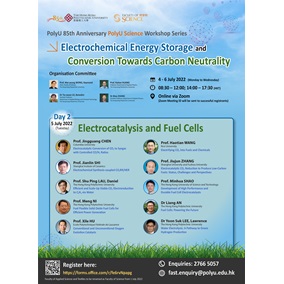 20220705_Electrochemical Energy Storage and Conversion towards Carbon__PolyU_ScienceNeutrality