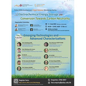 20220706_Electrochemical Energy Storage and Conversion towards Carbon Neutrality_PolyU_Science