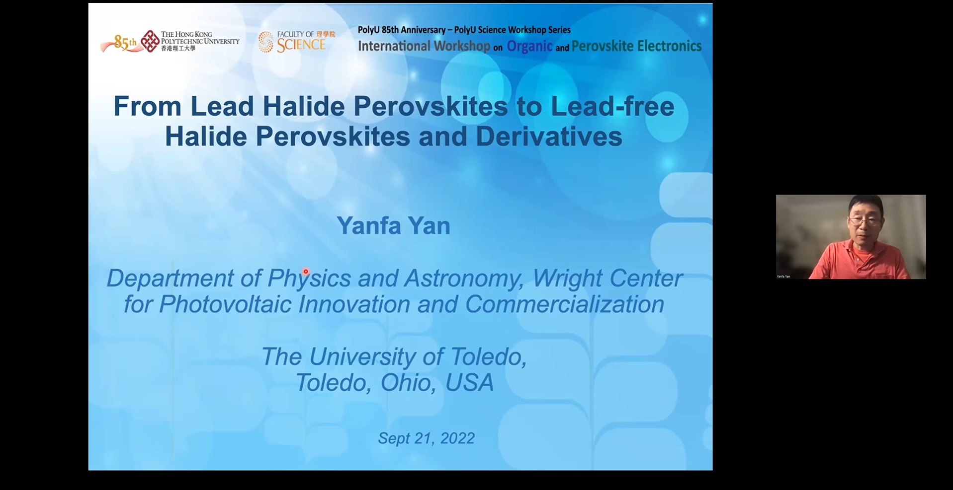 20220921FS Workshop02Prof Yanfa YAN