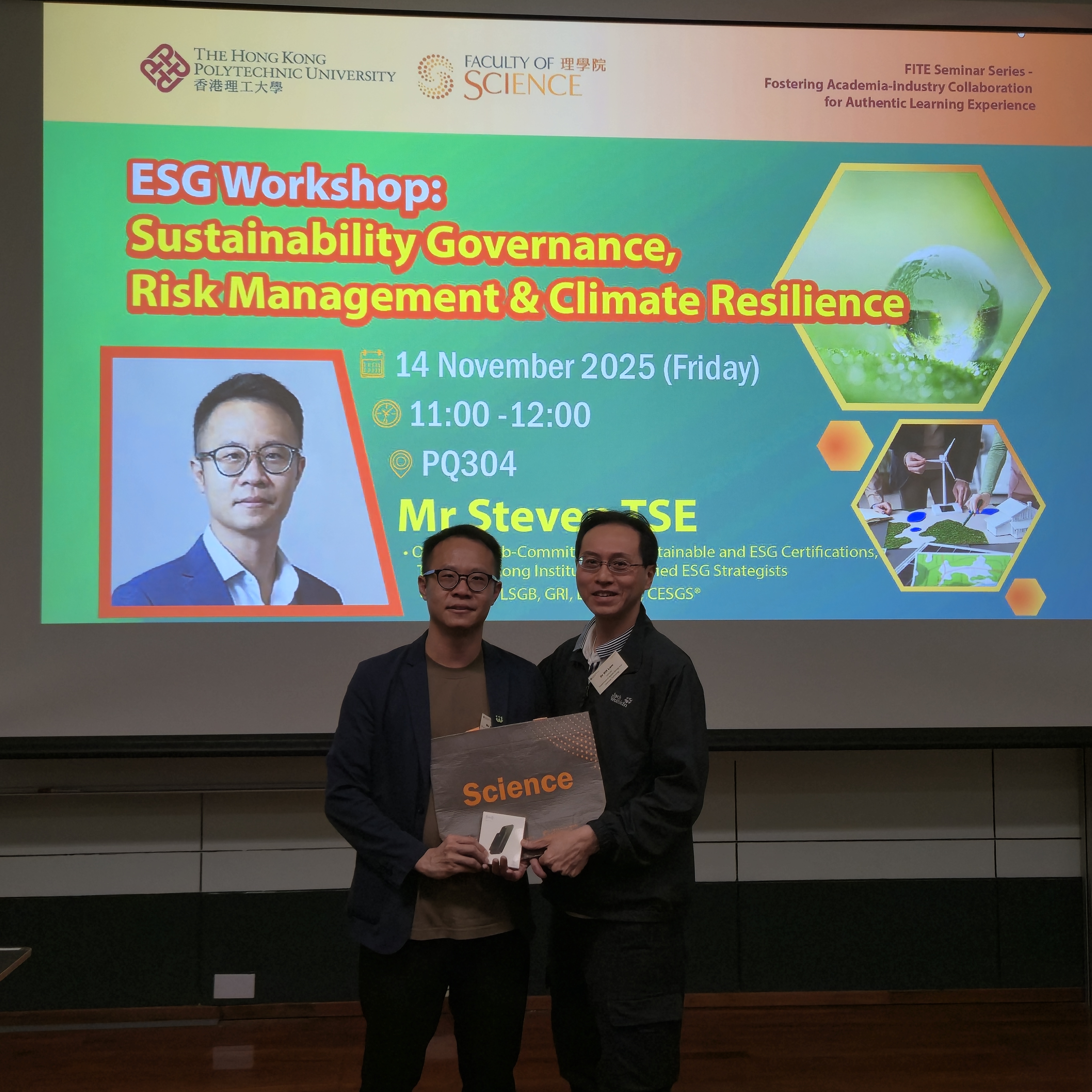 FITE Seminar Series - ESG Workshop: Sustainability Governance, Risk ...
