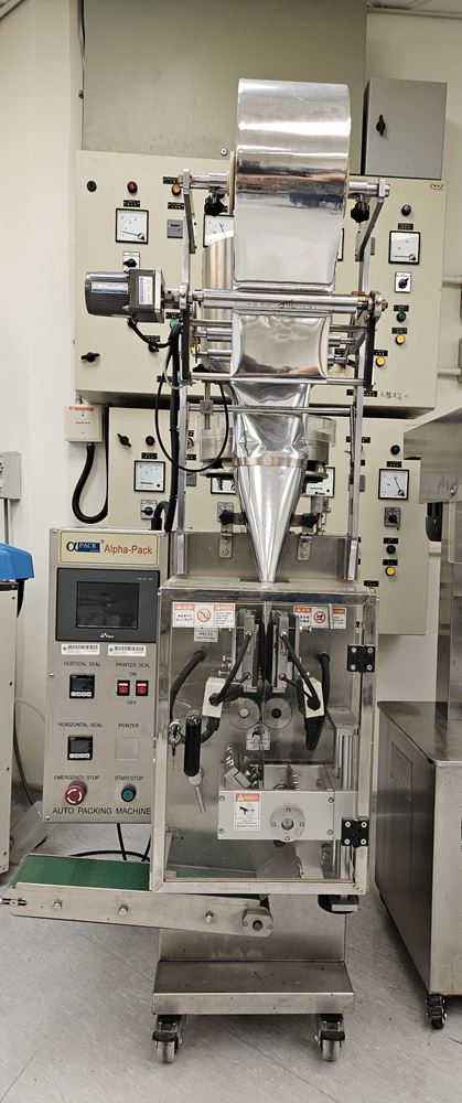 Pm Packaging Machine Alpha-Pack PM-100G Sachet Packing Machine | Department of Food Science ...