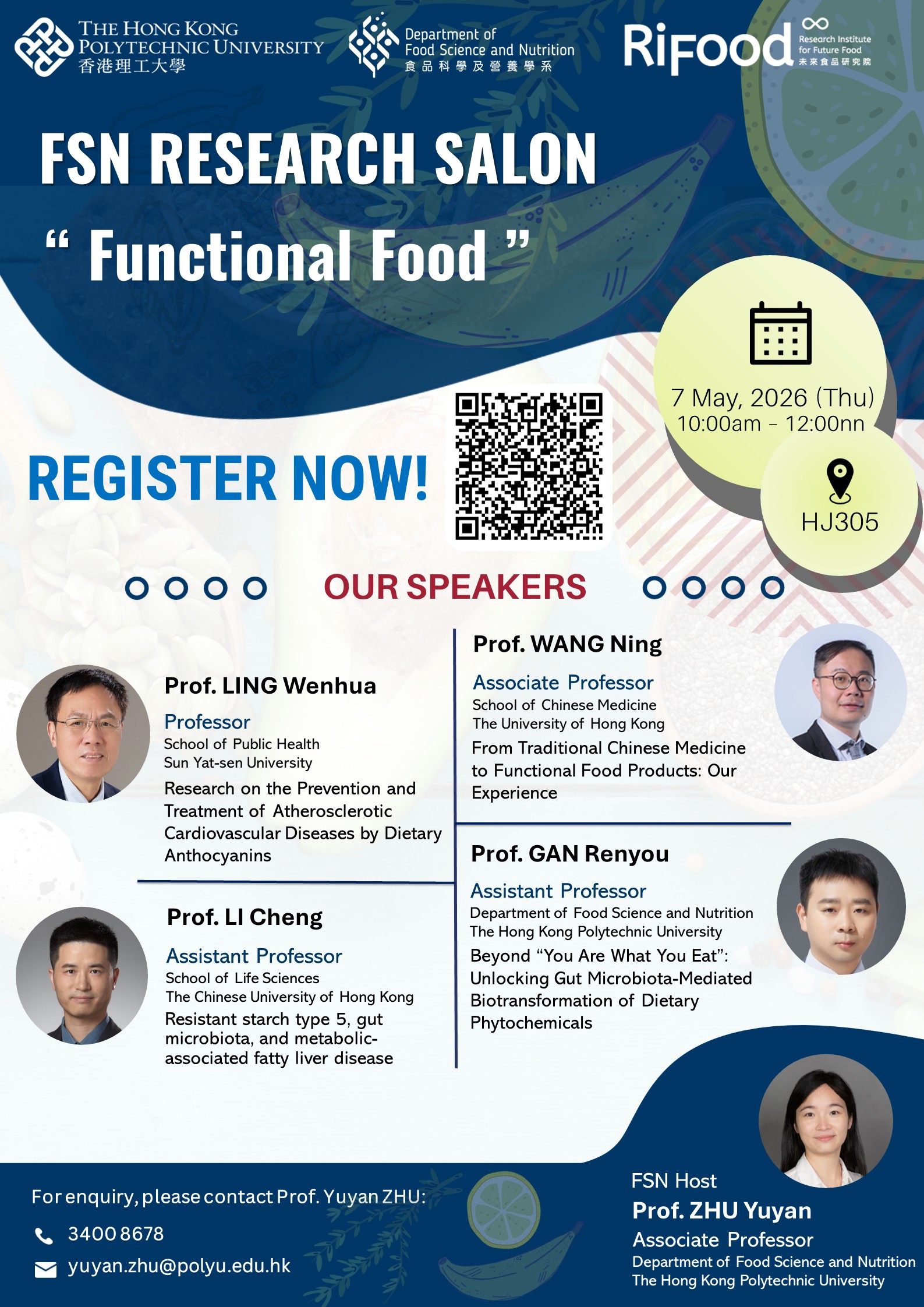 6th FSN research salon poster