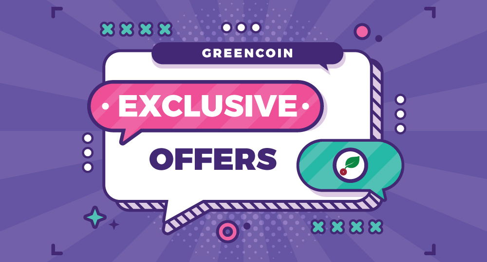 Live GREEN 2021: GreenCoin Exclusive Offers