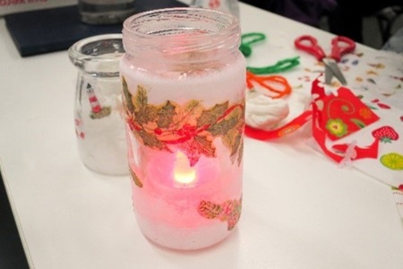Repurposing old glass bottle can be fun