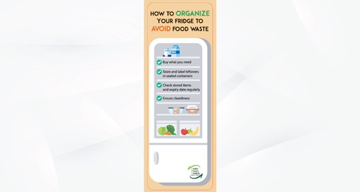 Waste Reduction: Type 3 – How to organize your fridge to avoid food waste