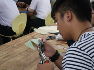 Hands-on experience working on a personalized cardholder