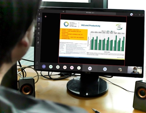 Green Office programme hosts its second webinar on Indoor Air Quality