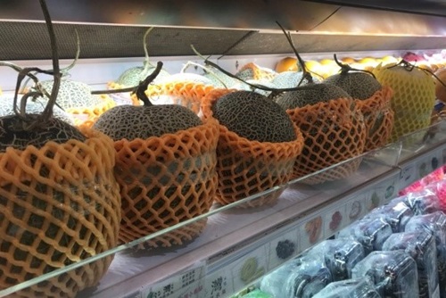 Fruits in supermarket come in individual pieces of plastic packaging