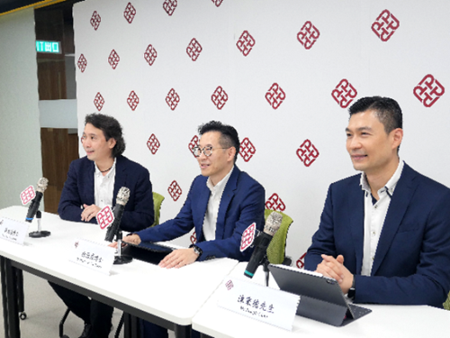 PolyU announces to the press about a new indoor air quality monitoring invention