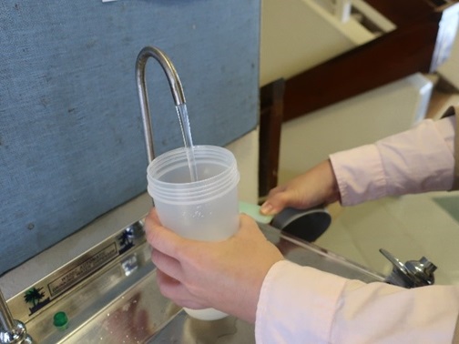 Bring-our-own water bottles