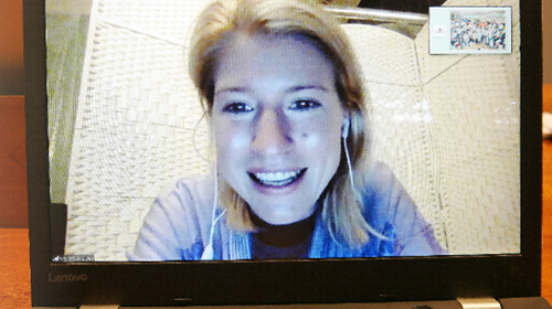 Lauren talks about the environmental crisis caused by textile waste