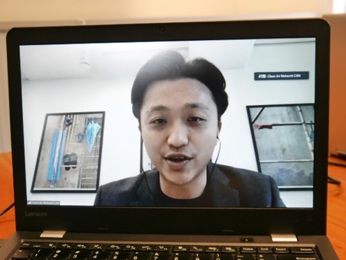 Mr Patrick Fung meets the University community online