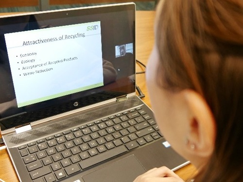 Online sharing discusses paper recycling