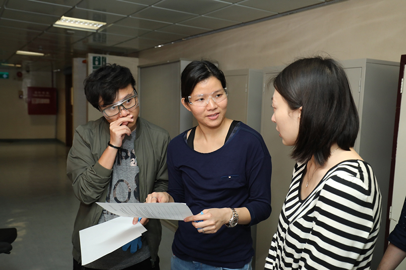 Students and staff participated in the “Be a Laboratory Safety Inspector” Competition during Laboratory Safety Day