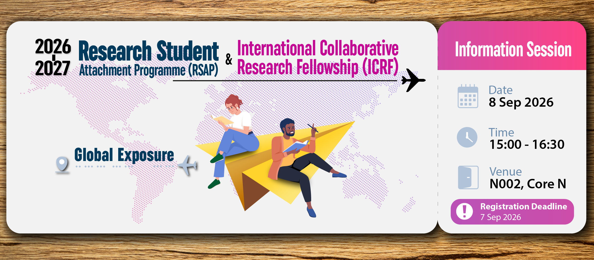 ICRF  RSAP info session2026