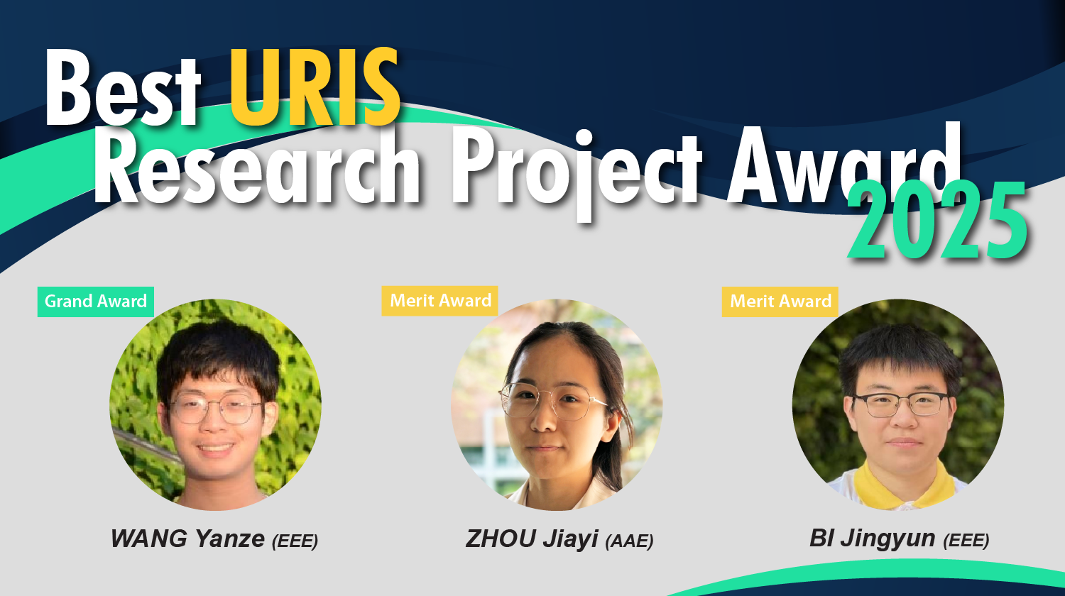 Award banner 2025 with photo