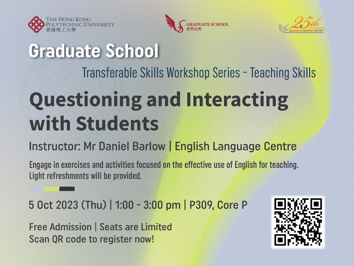 Transferable Skills Workshop | 5 Oct 2023