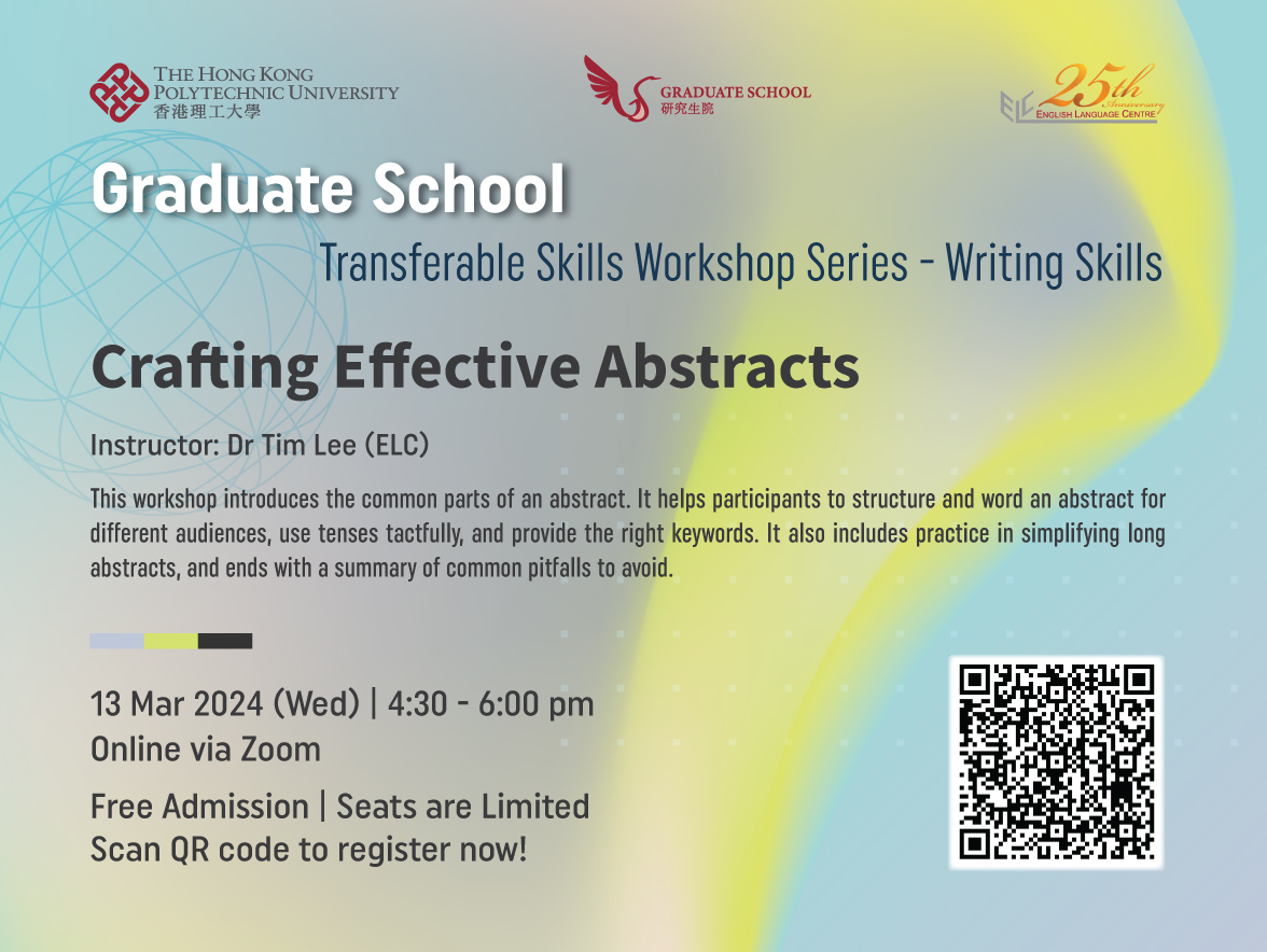 Transferable Skills Workshop | 13 Mar 2024