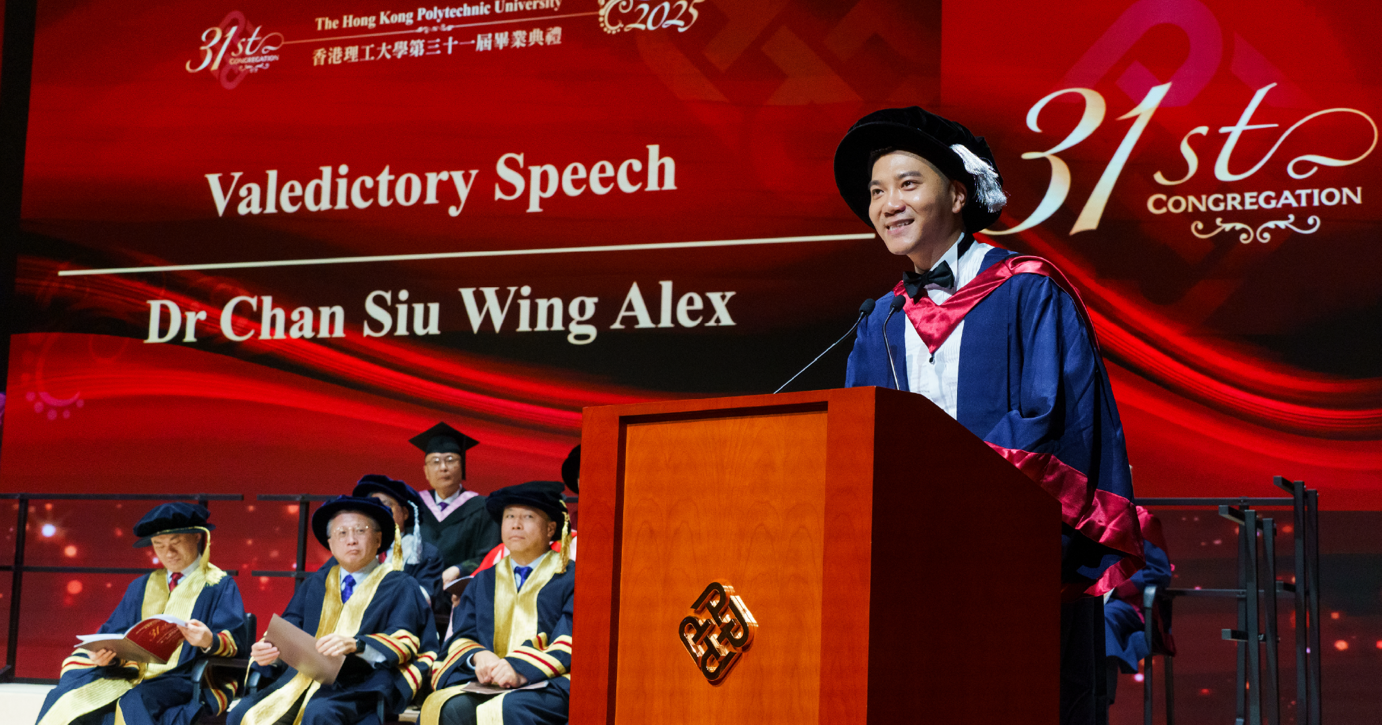Graduate Representative Celebrating Academic Excellence at the 31st PhD Congregation | Graduate ...