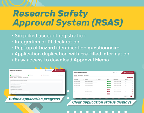 The Research Safety Approval System (RSAS)