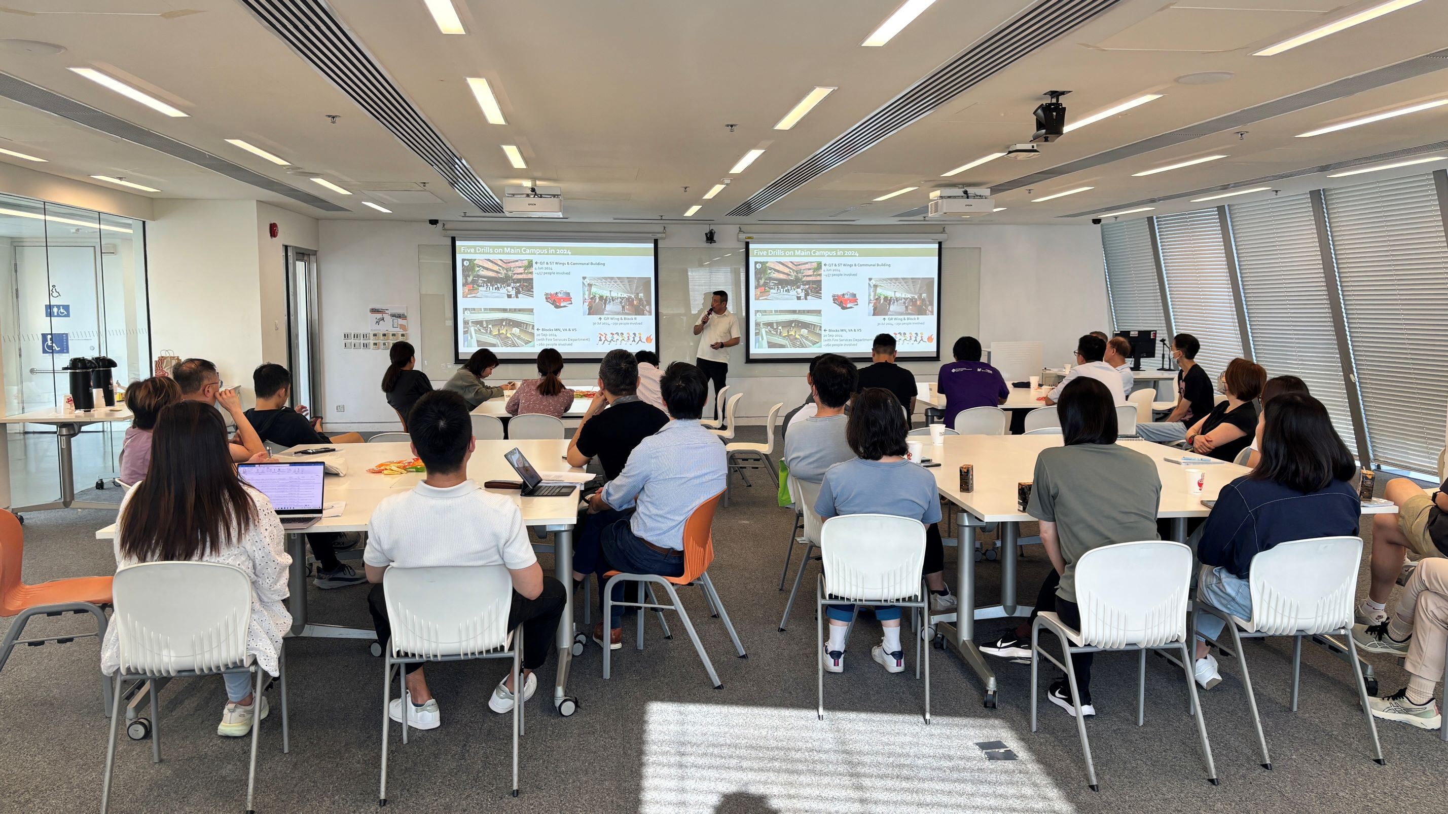 Outreach meeting with Departmental Safety Personnel