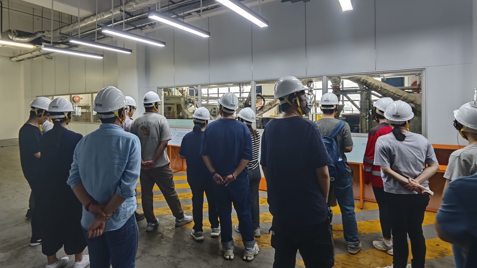 Visit to the Chemical Waste Treatment Centre