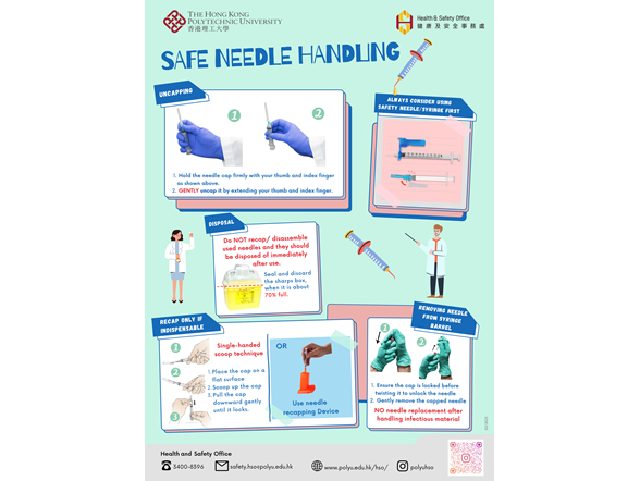 Safe Needle Handling | Health and Safety Office