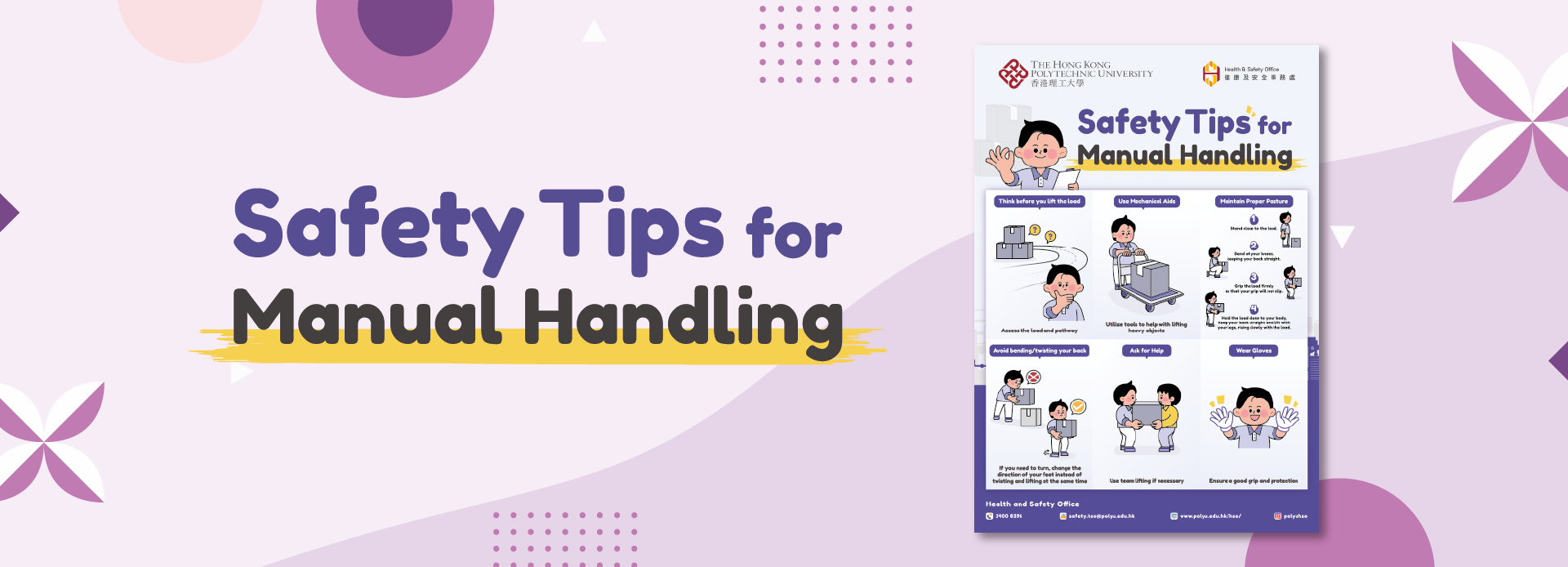 Safety Tips for Manual Handling