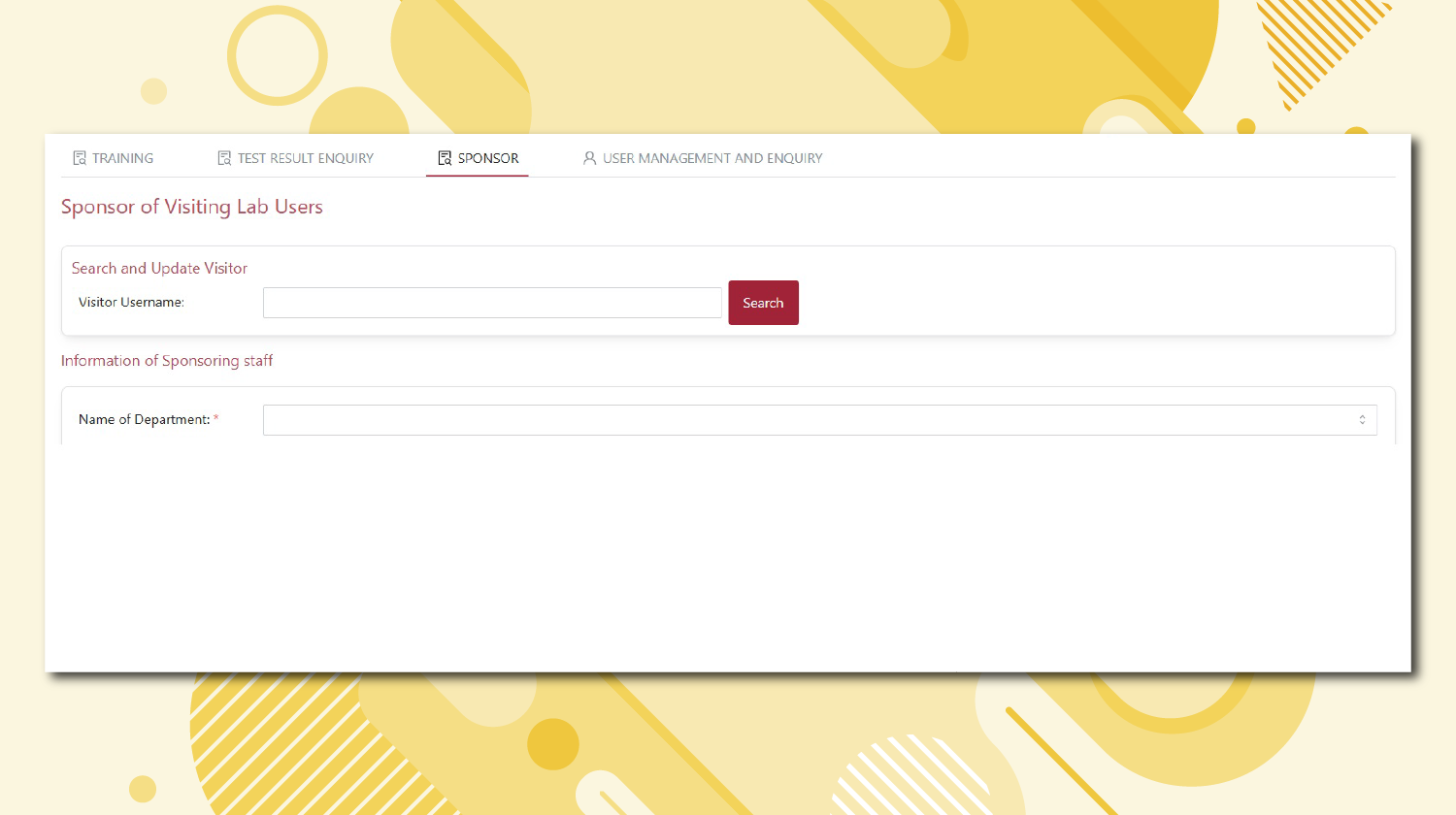 Improved Sponsorship Workflow by the DHSOs