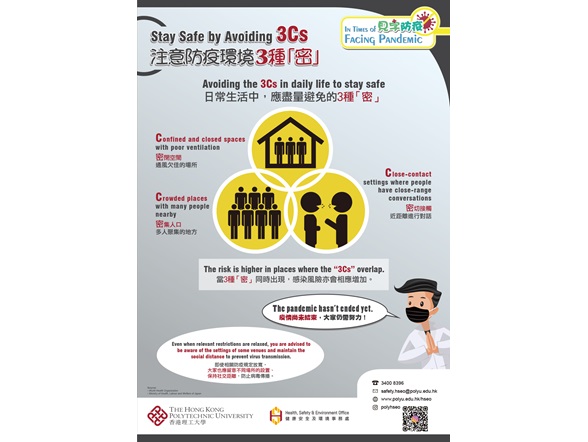 Poster 2_Stay Safe by Avoiding 3Cs