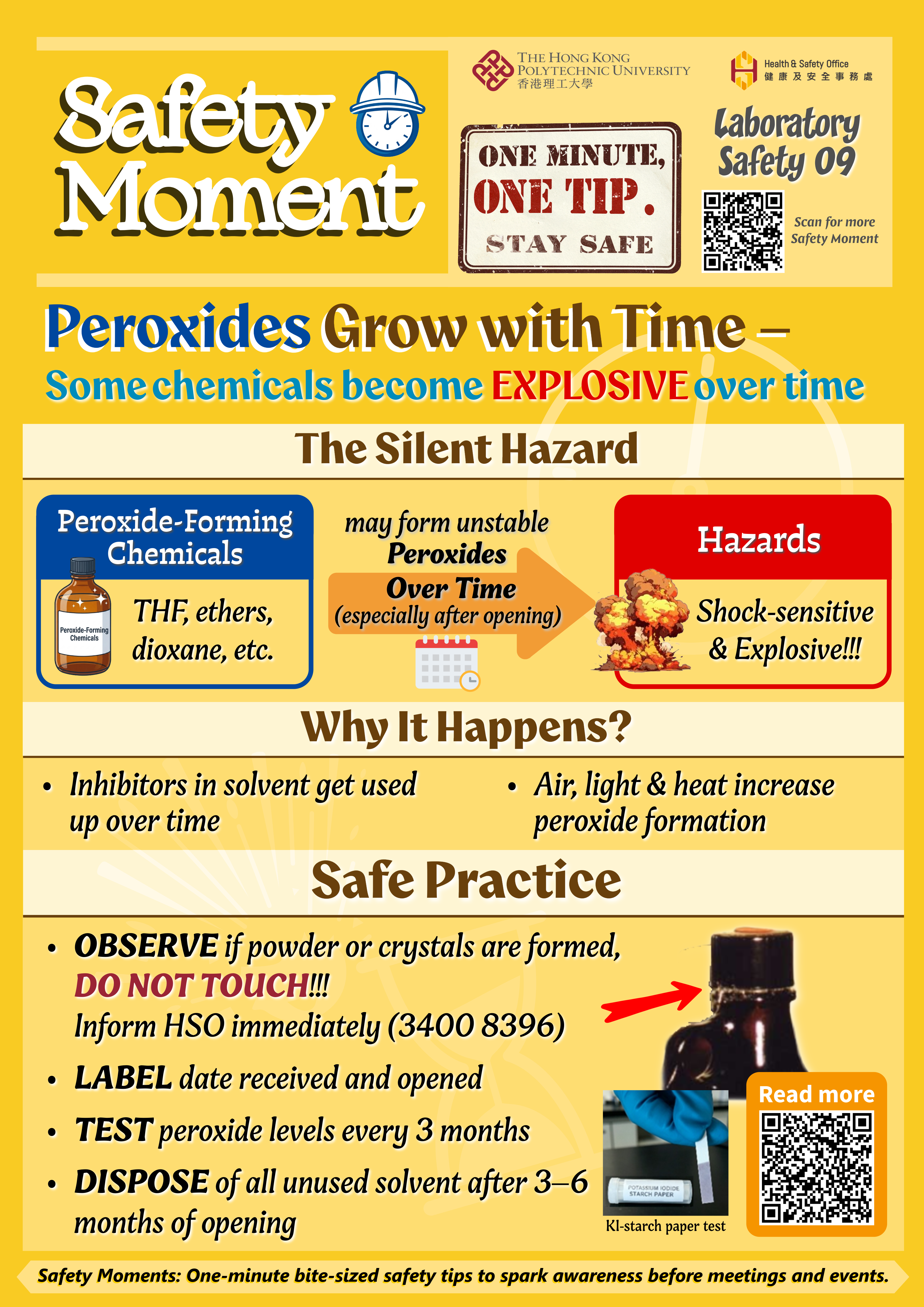 Safety Moment - Laboratory Safety 09
